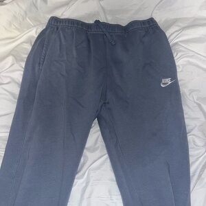 Blue/grey Nike joggers